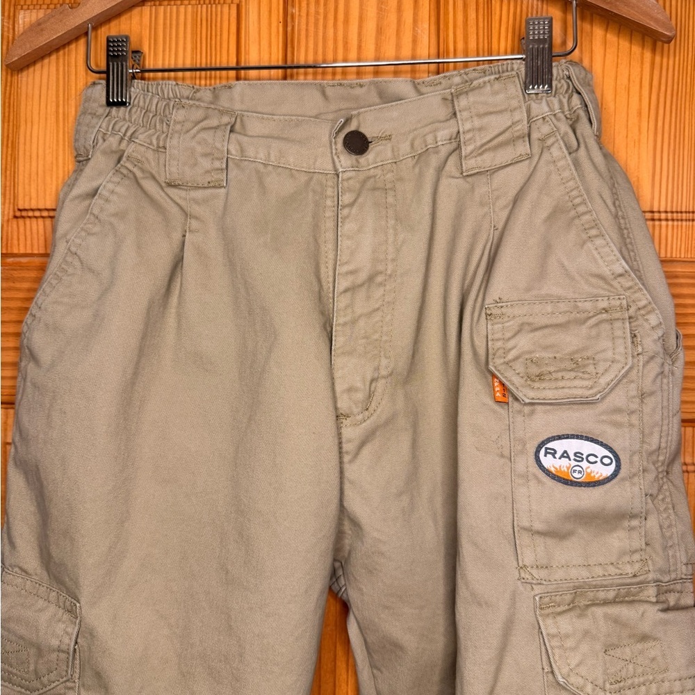 Rasco FR Flame Resistant Work Pants NFPA 2112 Utility Khaki 30x30 - Picture 5 of 11